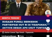 Camat Tigapanah Bantah Tudingan Pungli HUT RI ke-81, Sebut Berita di TikTok UmbangNews *Hoax*