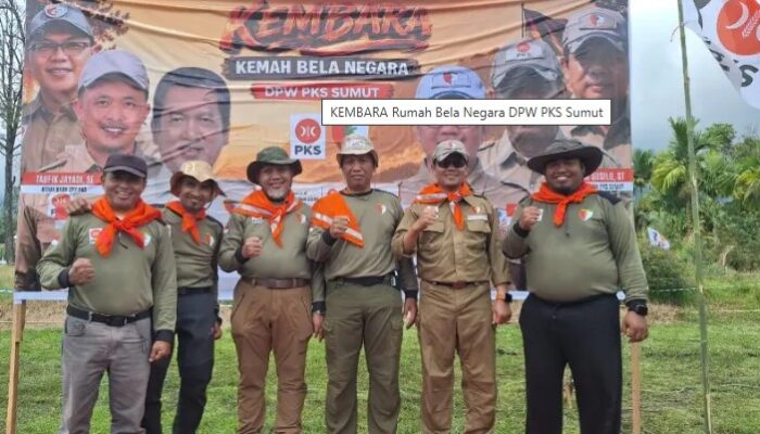300 Kader PKS Sumut Tuntaskan Kemah Bela Negara Di Sibolangit: “Madarasah Tanpa Dinding” Untuk Lahirkan Kader Tangguh