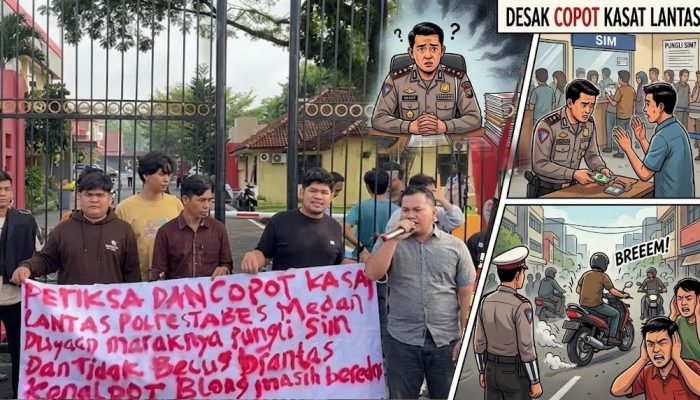 Bara di Pagar Poldasu: Amiruddin Siregar dan Tuntutan Bersih-Bersih Satlantas Medan