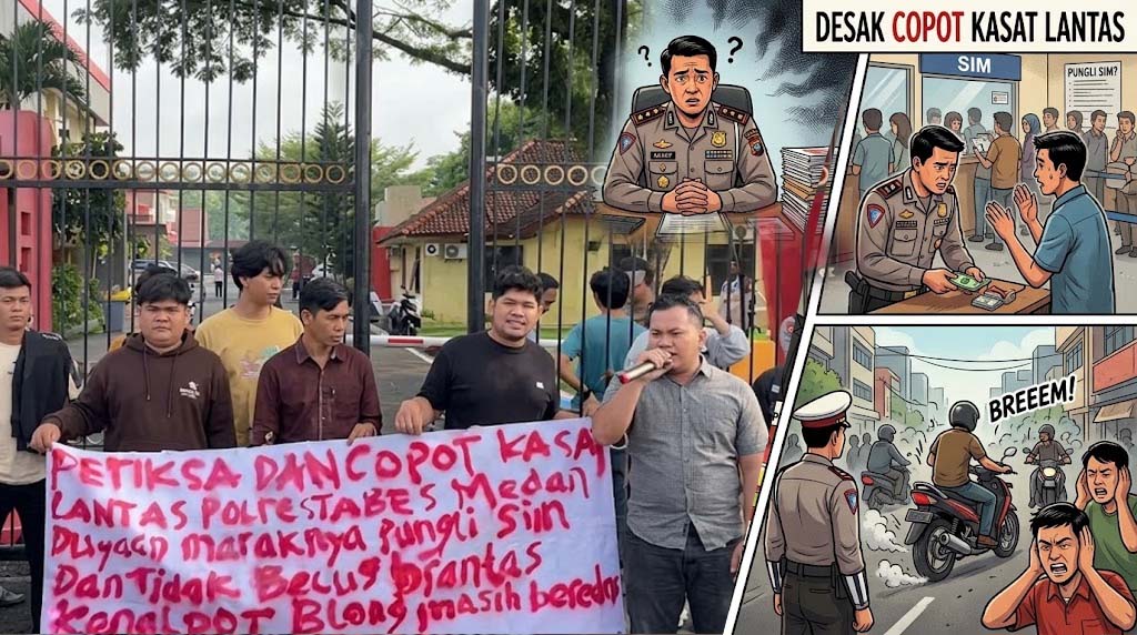 Bara di Pagar Poldasu: Amiruddin Siregar dan Tuntutan Bersih-Bersih Satlantas Medan