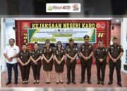 Upacara Pelantikan dan Pengambilan Sumpah Jabatan Eselon IV dan V di Kejari Karo