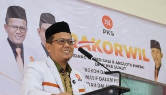 Andi Pranata Buka Rakorwil BKAP DPW PKS Sumut