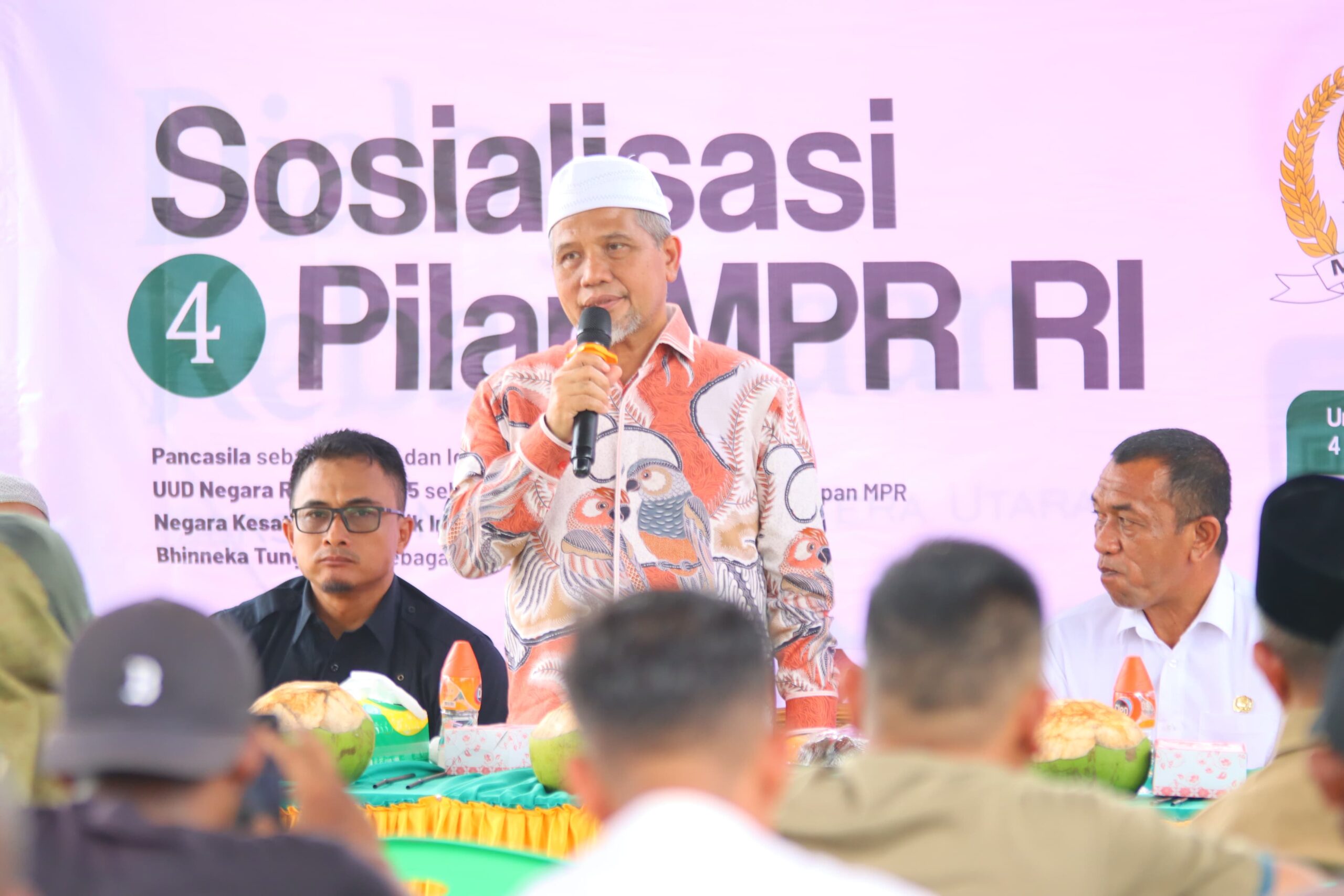 Senator M. Nuh Ajak Masyarakat Melayu Pesisir Jagai Laut Selat Malaka Lewat Empat Pilar MPR RI