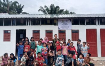 PERSIS Bikin Lagi Ruang Kelas Darurat di Sumut dan Sumbar, Sekolah Tak Lagi Beralas Tenda