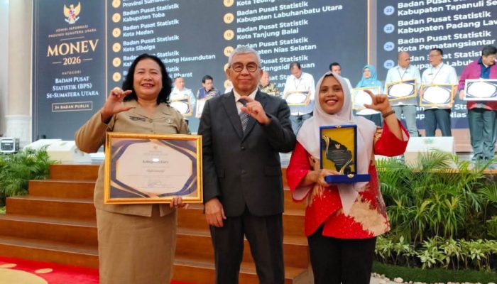 Pemerintah Kabupaten Karo Raih Penghargaan Predikat “INFORMATIF” pada KI Sumut Award 2026
