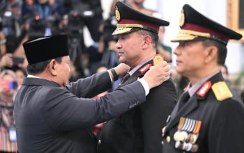 Google Image. Presiden Prabowo Lantik Kapolri Jendral Pol Suyudi Ario Seto