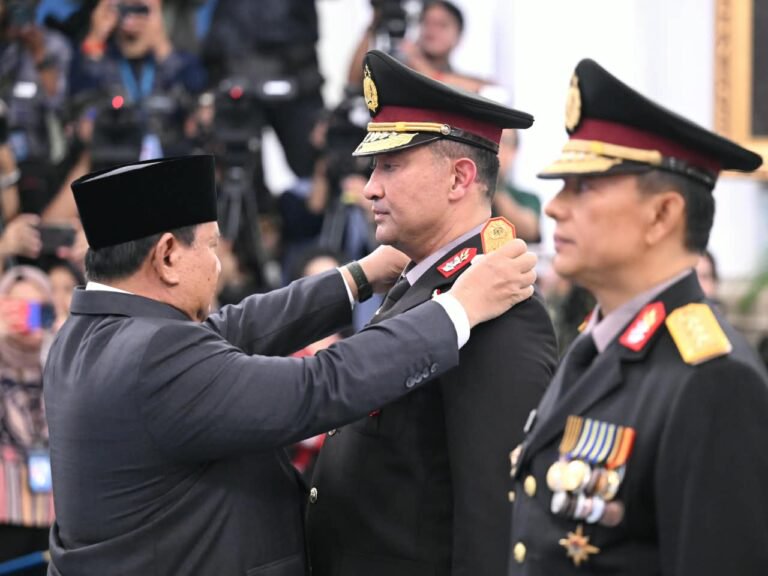 Google Image. Presiden Prabowo Lantik Kapolri Jendral Pol Suyudi Ario Seto