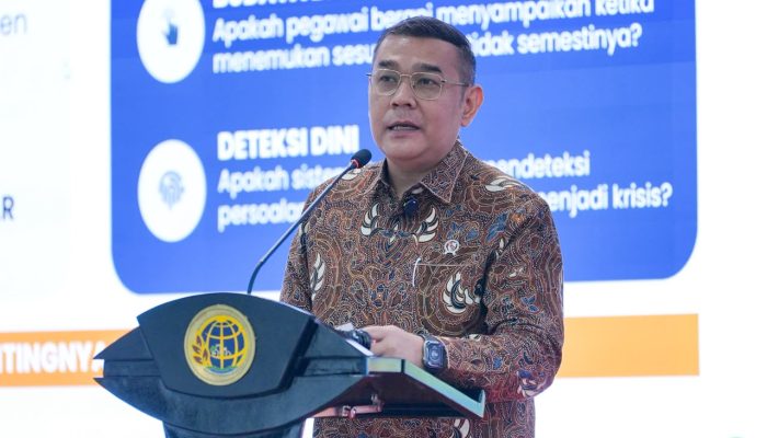Terapkan Manajemen Risiko dengan Pendekatan GRC, Wamen ATR/Waka BPN Harapkan Pengendalian Risiko Berbasis Data