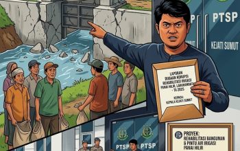 Retak Dini Irigasi Panai Hilir