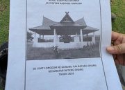 Polemik Koperasi Merah Putih, Surat Hibah Makam Sutan Nasinok Dipertanyakan